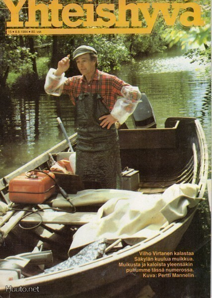 Yhteishyvä n:o 15 1984 Inkoon Gripans. Säkylän muikku.