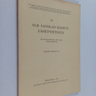 Raimo Harjula : Alb. Savolan käsitys lähetystyöstä - pikkukuva 1
