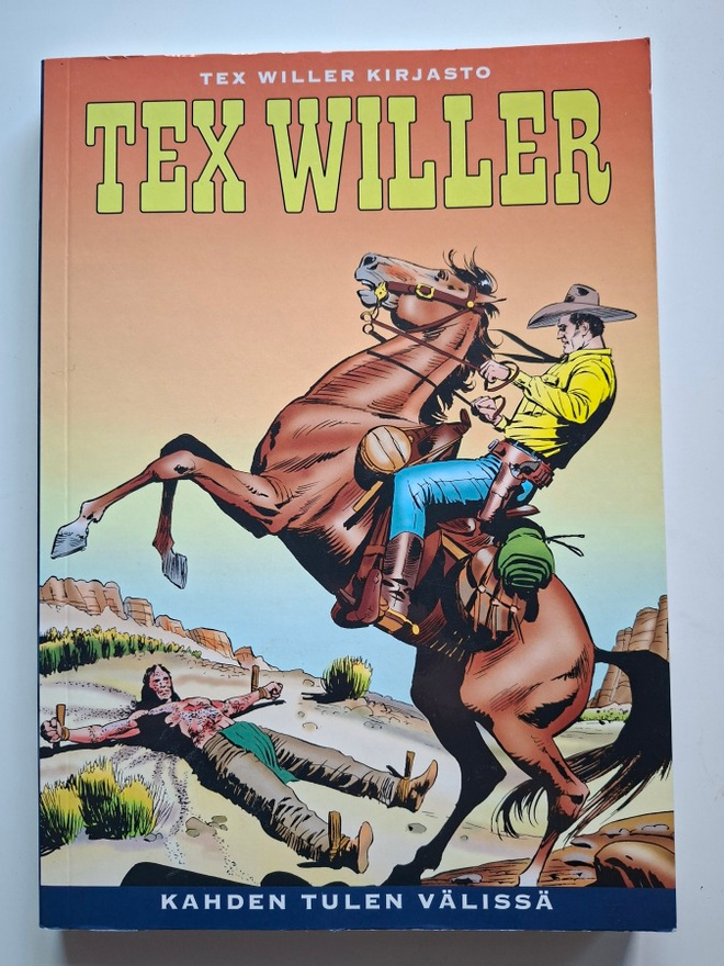 Tex Willer -kirjasto 54: Kahden tulen välissä
