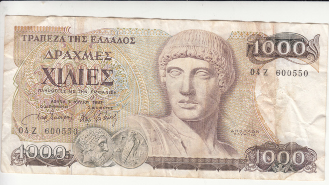 1000 rakmaa kreikka   1987  kl 4