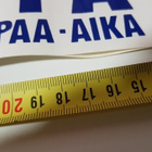 JÄMSÄN KALASTAJANKAUPPA ISO VINTAGE TARRA - pikkukuva 4