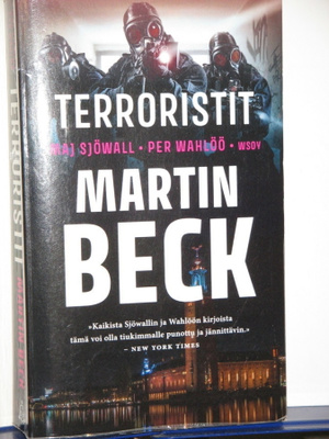 Sjöwall - Wahlöö : TERRORISTIT  Martin Beck