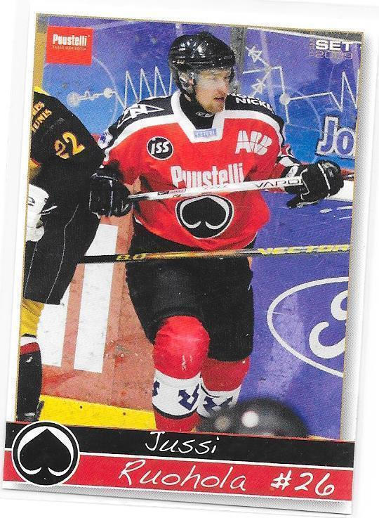 2009-10 Ässät TeamSet #26 Jussi Ruohola