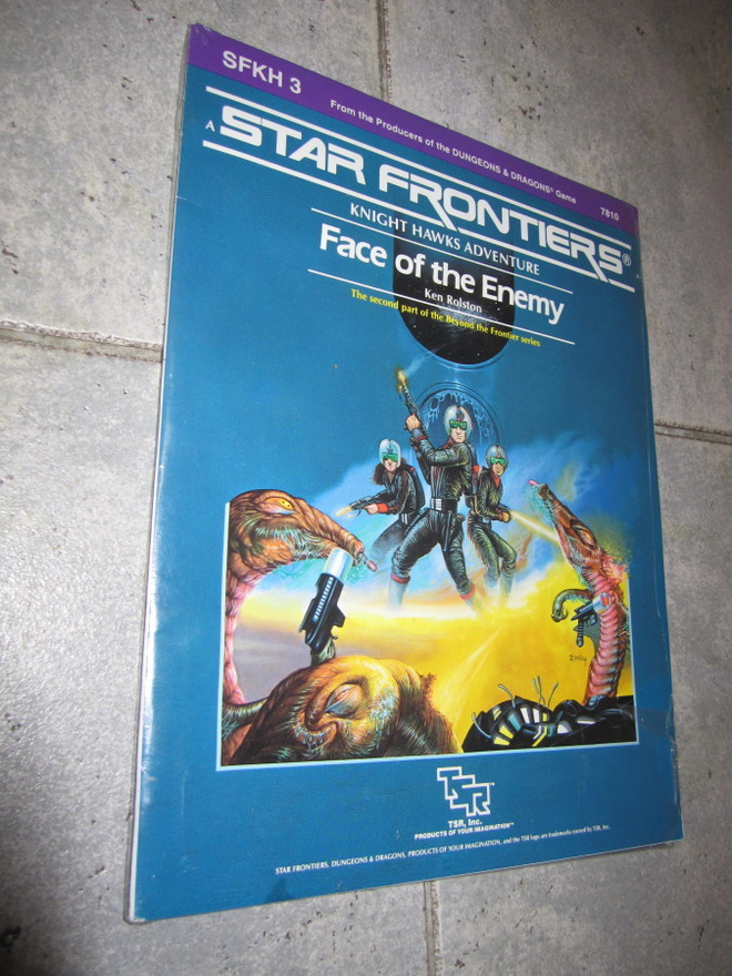 Star Frontiers - Face Of The Enemy RPG moduli SFKH3 (TSR1984