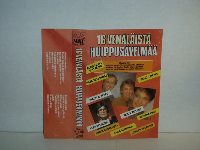 16 Venäläistä huippuiskelmää