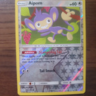 Pokemon Aipom 169/236 Reverse holo - pikkukuva 1