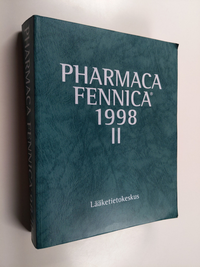 Pharmaca Fennica 1998 :; lääkevalmisteet, 2 - Terapiaosa,...