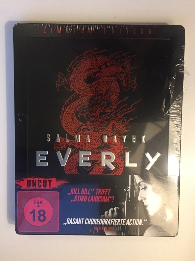 Everly - Limited Steelbook Edition (Blu-ray) UUSI! [UNCUT!]