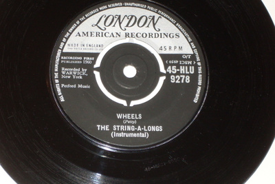 7" STRING-A-LONGS - Wheels - single 1960 rautalanka EX