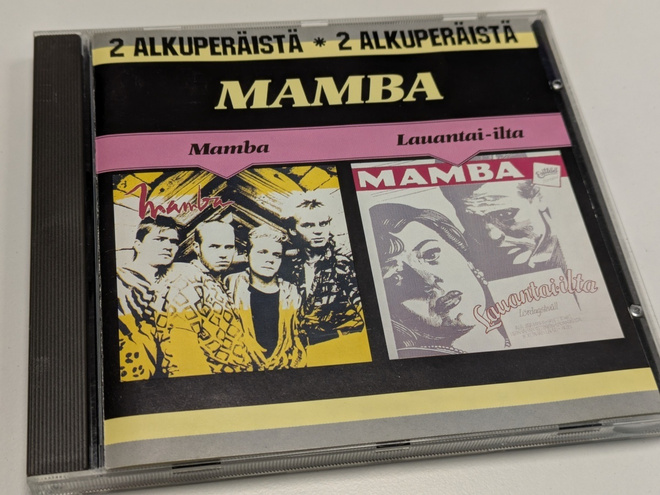 Mamba - Mamba / Lauantai-ilta (CD) HUIPPUKUNTO!!