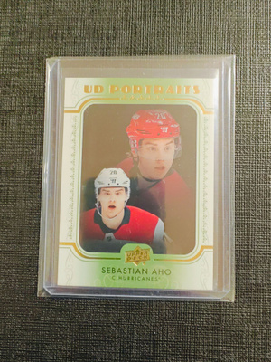 Sebastian Aho - 19-20 UD Portraits Green