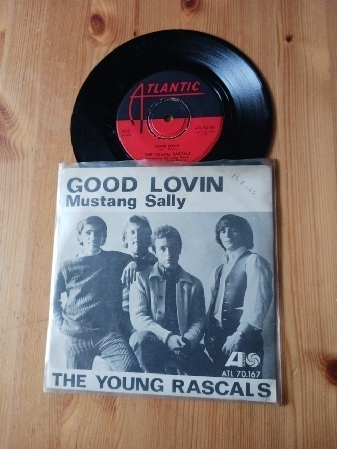 Young Rascals – Good Lovin' 7" ps orig 1966 Sweden