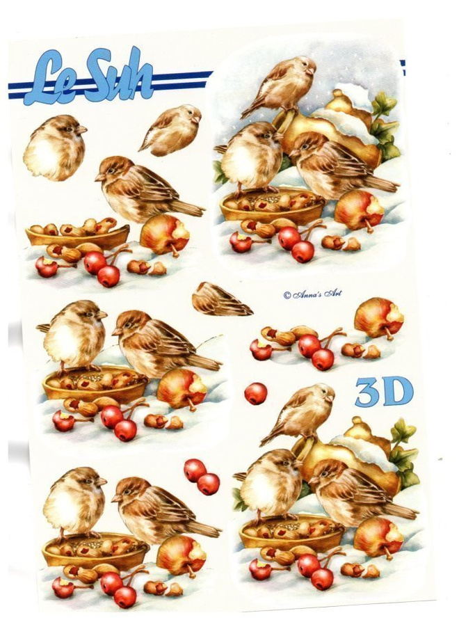 3D °°VARPUSET & PÄHKINÄT...PIHLAJANMARJAT°° /Le Suh