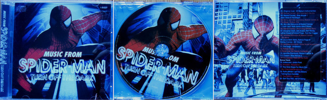 Music from SPIDER-MAN: Turn off the dark - CD  [RARE] Asian