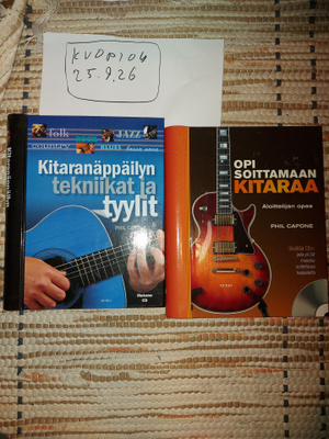 Kitaran soiton opiskelu kirjoja