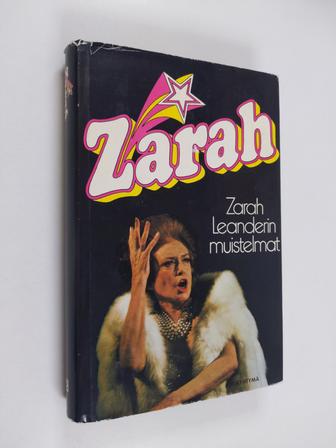Zarah Leander : Zarah : Zarah Leanderin muistelmat