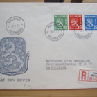 Malli 30:n (3 arvoa) FDC-kuori Savonlinnaan - pikkukuva 1
