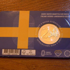Suomi unc 2025 2 euro juhlaraha coincard "Maaottelu 100 v." - pikkukuva 2