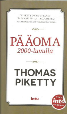 THOMAS PIKETTY - PÄÄOMA 2000-luvulla