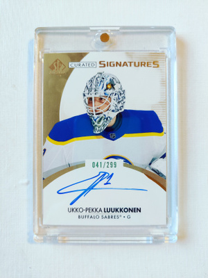 Ukko-Pekka Luukkonen - 23-24 SP Curated Signatures /299