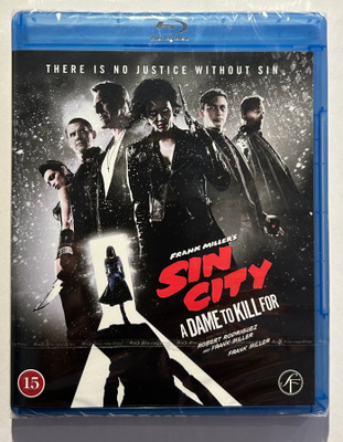 SIN CITY : A Dame To Kill For - Blu-ray, uusi, kelmussa