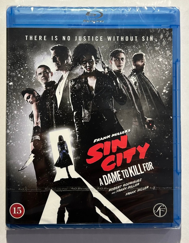 SIN CITY : A Dame To Kill For - Blu-ray, uusi, kelmussa