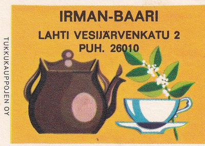 Lahti, Irman - Baari,  s108