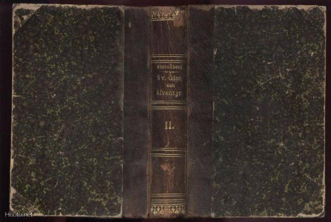 August Strindberg: Svenska öden och äfventyr II/IV 1.p 1883
