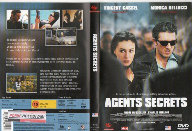 Agents Secrets	(32 523)	k	-FI-	DVD	suomik.		Vincent cassel	2