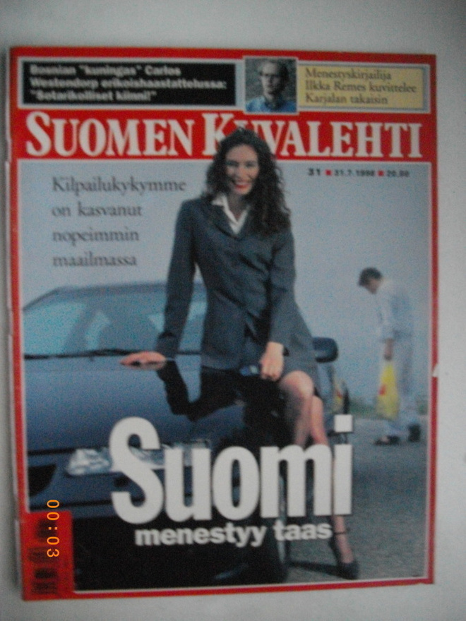 Suomen Kuvalehti Nro 31/1998. (13.3)