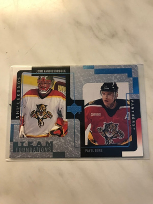 2000-01 Upper Deck Legends  Vanbiesbrouck / Bure #57
