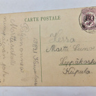 VANHA Postikortti Lappi Kansallisipuku Metsästys ym 1921 - pikkukuva 2