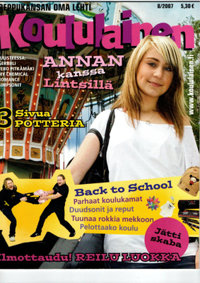 Koululainen n:o 8 2007 Anna Abreu. katso kuvat & Sisällysl.