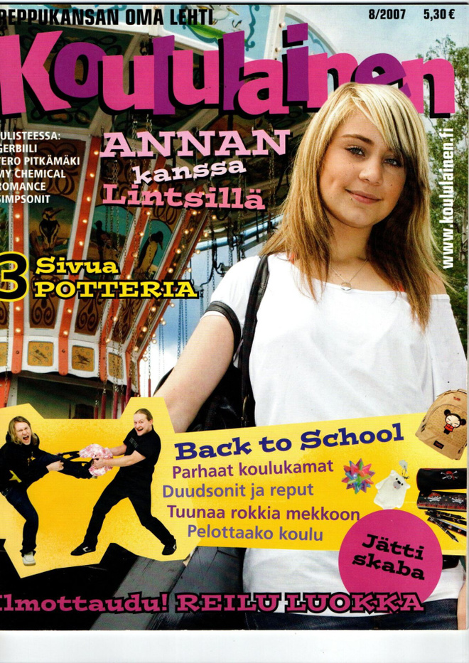 Koululainen n:o 8 2007 Anna Abreu. katso kuvat & Sisällysl.