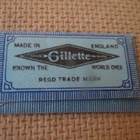 Vintage Blue Gillette partakoneenterä - pikkukuva 2