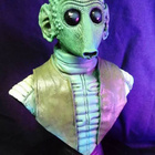 STAR WARS - GREEDO BUST  - HEAD HUNTER STORE. - pikkukuva 1