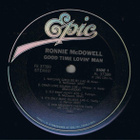 RONNIE  McDOWELL  ::  GOOD  TIME  LOVIN'  MAN : VINYYLI  LP - pikkukuva 2