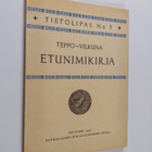Kustaa Vilkuna ym. : Etunimikirja - pikkukuva 1