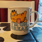 Karvinen/Garfield vintage muki - pikkukuva 1