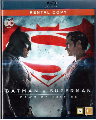 BATMAN V SUPERMAN DAWN OF JUSTICE blu-ray