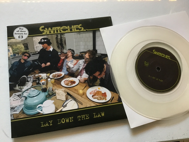 Switches . Lay down the law 7” lp vinyyli single