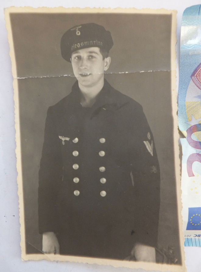 Valokuva Natsi Saksa Merisotilas Kriegsmarine Helsinki 1941
