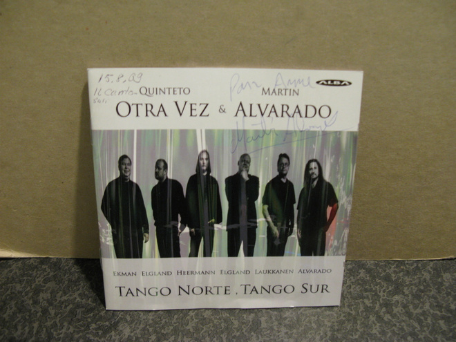 Quinteto Otra Vez&Martin Alvarado:Tango norte,tango sur cd