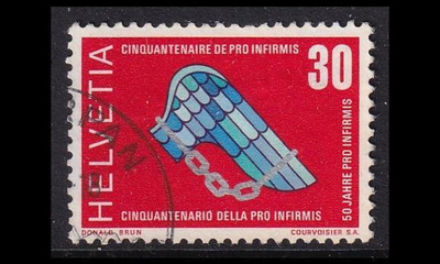 Sveitsi 920 o Vammaisten tukijärjestö 50v (1970)