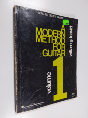 A Modern Method for Guitar : Volume 1