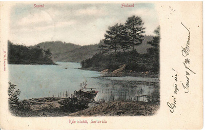 LUOVUTETTU ALUE SORTAVALA KEKRINLAHTI VÄREISSÄ