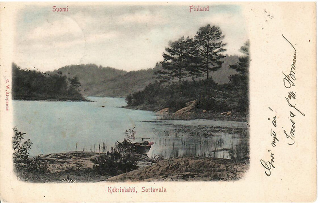 LUOVUTETTU ALUE SORTAVALA KEKRINLAHTI VÄREISSÄ