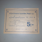 arpalippu Luumäen pojat ry v-39  Luumäki - pikkukuva 1