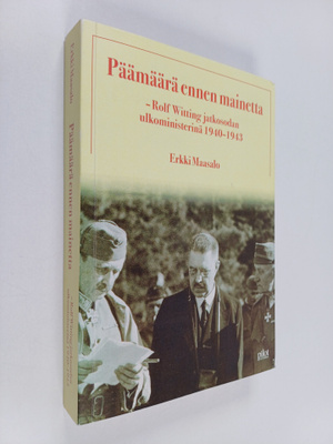 Erkki Maasalo : Päämäärä ennen mainetta