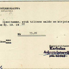 FIRMAKORTTI KARHULA N ASKARTELUTARVIKE - pikkukuva 1